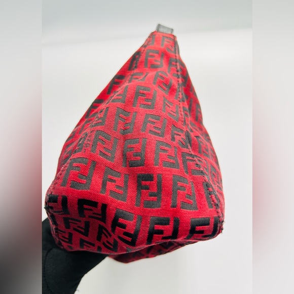 Fendi Zucchino Baguette Top Handle Bag - Picture 5 of 10